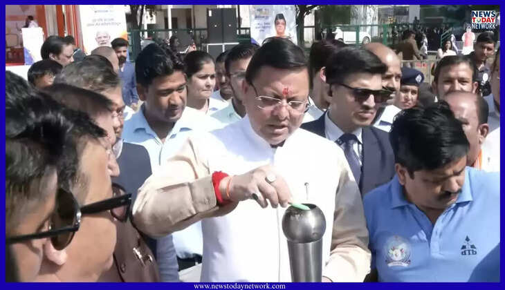 देहरादून - सांसद खेल महोत्सव का आगाज़, सीएम धामी ने किया आगाज, बोले खेल संस्कृति को दे रहे बढ़ावा