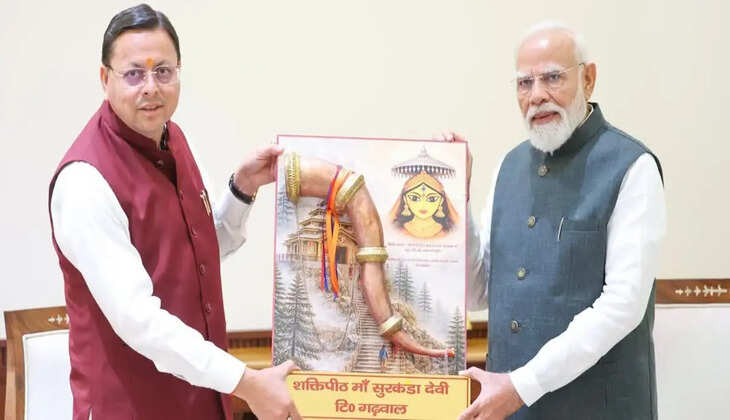 सीएम धामी ने पीएम मोदी से की मुलाकात, बदरी गाय का घी-शहद भेंट कर उत्तराखंड आने का दिया न्योता, यह सहयोग के लिए आग्रह