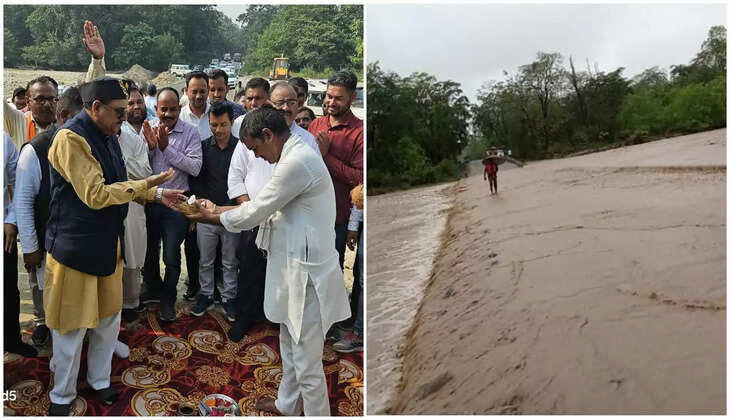 हल्द्वानी - चोरगलिया सितारगंज वालों के लिए अच्छी खबर, शेर नाले में बनेगा पुल, सांसद भट्ट ने फोड़ा नारियल, कब तक होगा तैयार?