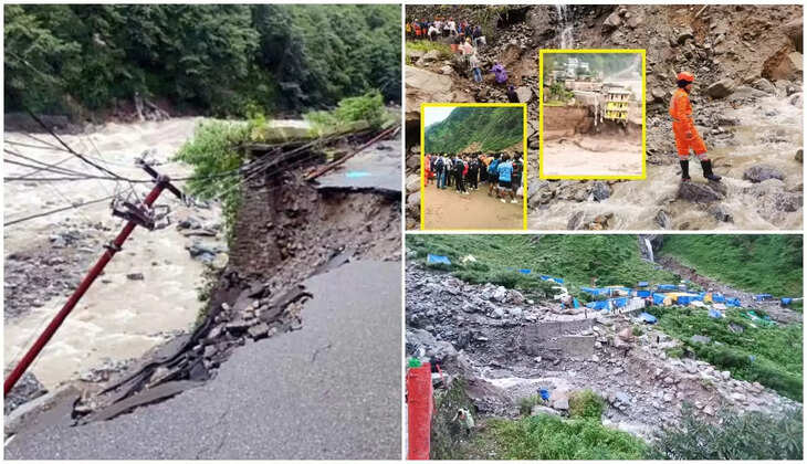 Uttarakhand Weather - गढ़वाल से कुमाऊं तक कुदरत का कहर, कई जगह बादल फटे, पुल बहे आठ लोगों की मौत, कुछ लापता&nbsp;Uttarakhand CloudBrust 