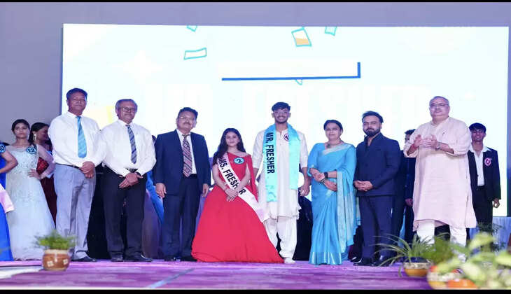 हल्द्वानी - दीप प्रज्वलन से लेकर रैंप शो तक  ‘अभिनंदन 2025’ में आम्रपाली विश्वविद्यालय ने किया नवागंतुकों का शानदार स्वागत‘’