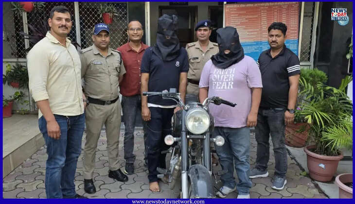 हल्द्वानी - सुशीला तिवारी अस्पताल के बाहर से बाइक चोरी करने वाला गिरोह बेनकाब, नेपाल में बेचते थे, दो शातिर गिरफ्तार